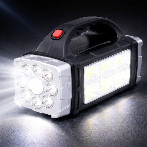 HB-1678 38W-os multifunkcionális, széles látószögű LED-es napelemes zseblámpa