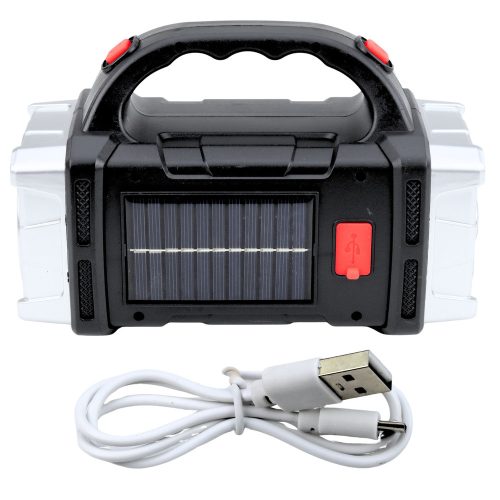 HB-1678 38W-os multifunkcionális, széles látószögű LED-es napelemes zseblámpa