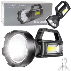 LED munkalámpa, 4 üzemmód, külső akkumulátor