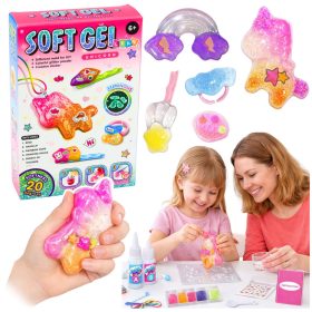   Kreatív DIY készlet: Zselés ékszerfigurák világítanak a sötétben