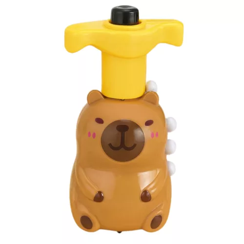 Capybara Pörgőcsiga Interaktív LED fények Dallamokkal 12,5 CM
