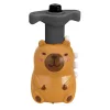Capybara Pörgőcsiga Interaktív LED fények Dallamokkal 12,5 CM