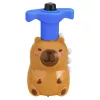 Capybara Pörgőcsiga Interaktív LED fények Dallamokkal 12,5 CM