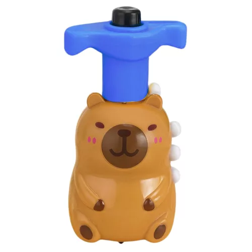 Capybara Pörgőcsiga Interaktív LED fények Dallamokkal 12,5 CM