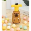 Capybara Pörgőcsiga Interaktív LED fények Dallamokkal 12,5 CM