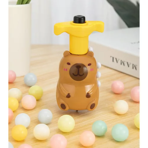 Capybara Pörgőcsiga Interaktív LED fények Dallamokkal 12,5 CM