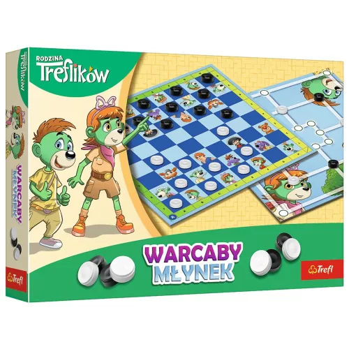 JÁTÉK - Dáma és malom Trefl Családi Trefl 02658