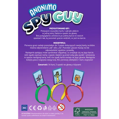 Kémes srác Anonimo Trefl 02692 játék
