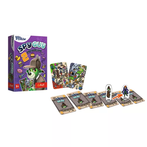 JÁTÉK - Kémember kártyajáték 2. a Trefl 02817-ből