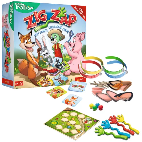 JÁTÉK - ZIG ZAP Treflik Family Trefl 02821