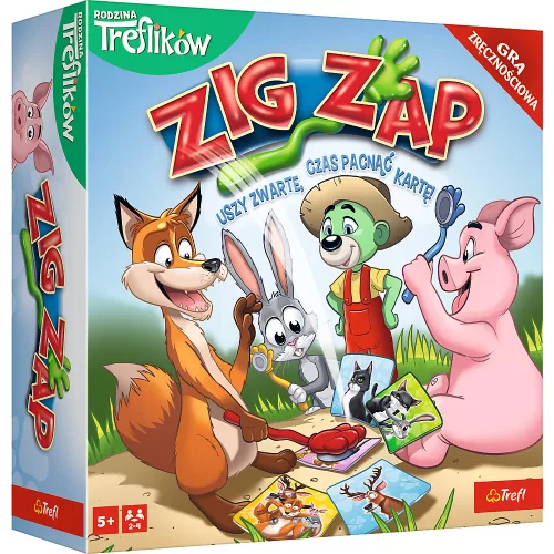 JÁTÉK - ZIG ZAP Treflik Family Trefl 02821