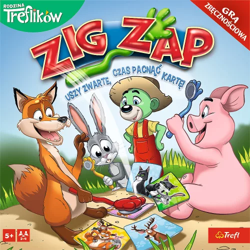 JÁTÉK - ZIG ZAP Treflik Family Trefl 02821