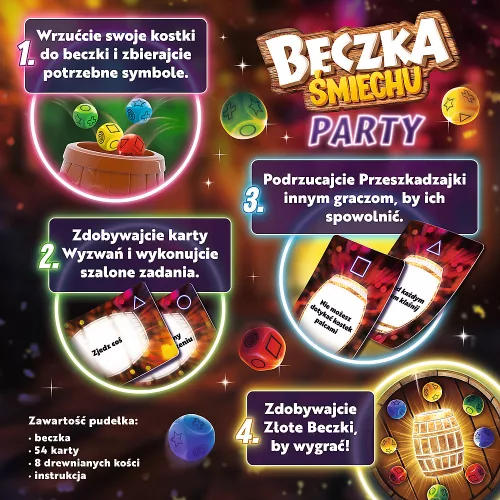 JÁTÉK – Barrel of Laughs Party Trefl 02825