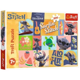   200. rejtvény – Hawaii kalandok – Disney Stitch Trefl 13331