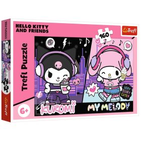   Rejtvény - 160 - Kuromi szabályok - Hello Kitty Trefl 15430