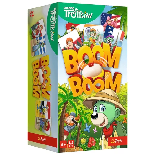 02822 JÁTÉK - Boom Boom Treflik Family Trefl