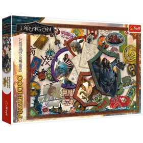   Puzzle 1000 – Hogyan neveld a sárkányodat – Trefl Heroes 10959