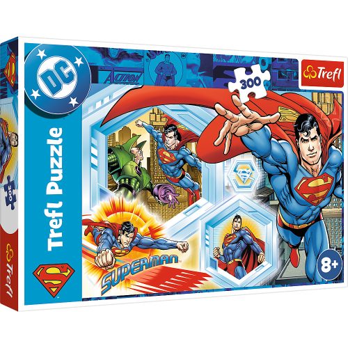 300. rejtvény – Elpusztíthatatlan Superman – Warner Superman Trefl 23032