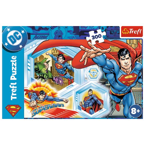 300. rejtvény – Elpusztíthatatlan Superman – Warner Superman Trefl 23032