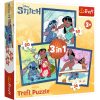 3 az 1-ben puzzle – Idő öltéssel – Lilo és Stitch Trefl 34896