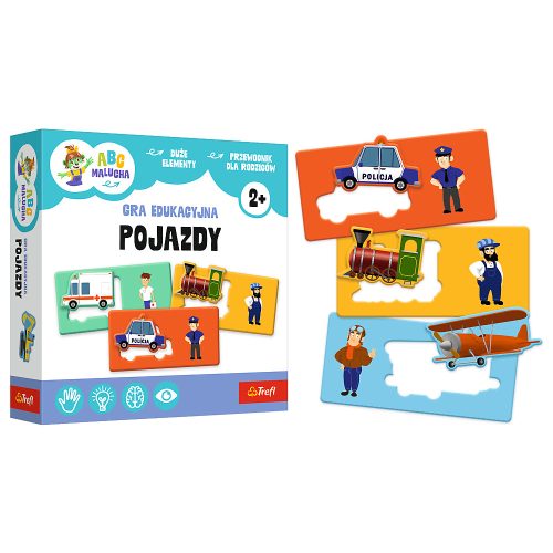 JÁTÉK - Járművek - Tipegő ABC - Trefl 02907