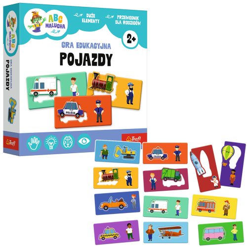 JÁTÉK - Járművek - Tipegő ABC - Trefl 02907