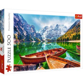 Rejtvény – 500 – Braies-tó, Olaszország Trefl 37486