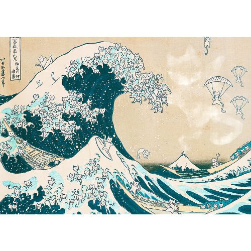 Rejtvény – 500 – A nagy macskahullám Trefl 37537