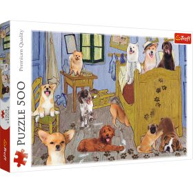   Rejtvény – 500 – Van Gogh szobája: Dog Revolution Trefl 37539