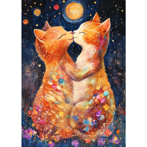 Rejtvény – 500 – Holdfény Kiss Trefl 37546