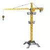 Távirányítású daru RC LED lámpák 360°-os forgatással 1:36 120 cm-A