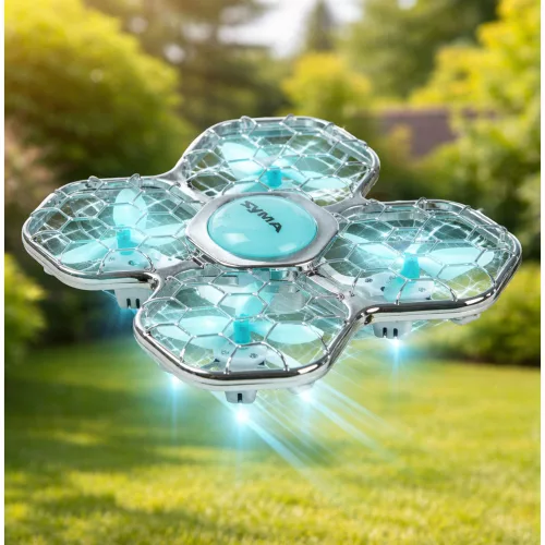Syma X26 PRO RC távirányítós drón, LED világítással és WIFI-vel