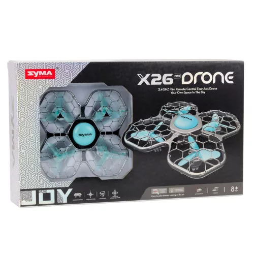 Syma X26 PRO RC távirányítós drón, LED világítással és WIFI-vel