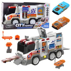   Mentőautó Városi Mentőautó Orvosi Jármű Meghajtófények Hangok