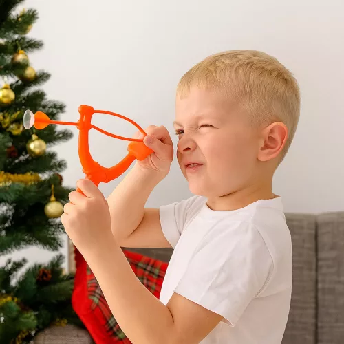 Lövöldözős készlet Ügyességi Játék Slingshot Darts Tapadókorongokkal 3 db.