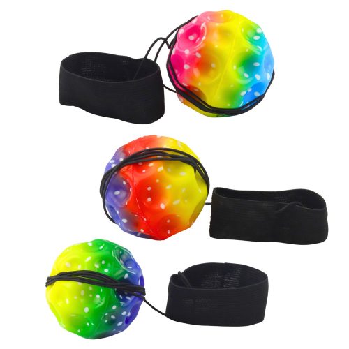 Holdlabda rugalmas szalaggal ügyességi gyakorlatokhoz, 6,5 cm-es bemélyedésekkel