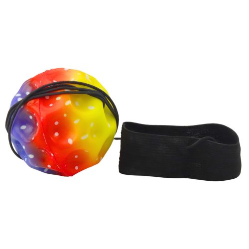 Holdlabda rugalmas szalaggal ügyességi gyakorlatokhoz, 6,5 cm-es bemélyedésekkel