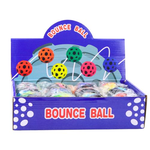 Holdlabda rugalmas szalaggal ügyességi gyakorlatokhoz, 6,5 cm-es bemélyedésekkel