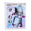 Jéghercegnő Interaktív Fésülködőasztal Tükör Szék Kiegészítők 35 db.