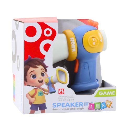 Megafon gyerekeknek hangváltó fényeffektusok kék