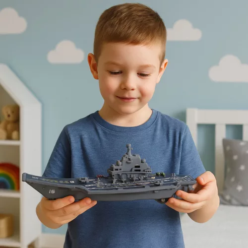 Katonai Repülőgép-Anyahajó Katonai Vezetőfények Hangok 24 cm