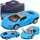 Sports Car Metal Drive Lights Blue Sounds 1:32