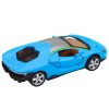 Sports Car Metal Drive Lights Blue Sounds 1:32
