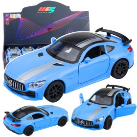 Sportautó Fém Nyíló Ajtók fényei Kék Hangok 1:32
