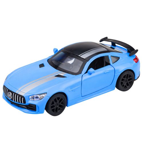 Sportautó Fém Nyíló Ajtók fényei Kék Hangok 1:32