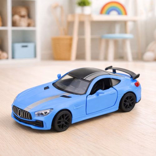 Sportautó Fém Nyíló Ajtók fényei Kék Hangok 1:32