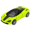 Sportautó fém meghajtólámpák zöld hangok 1:32
