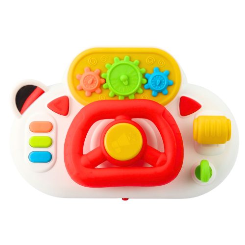 Vezetési szimulátor kisgyermekeknek Interaktív kormánykerék fények hangjai