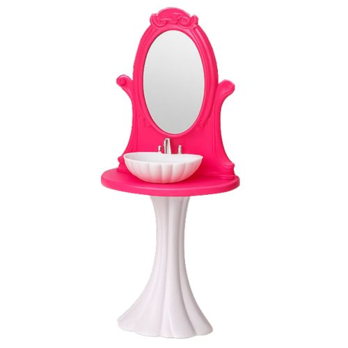 Baba Fürdőszoba Szett: Kád, WC, Mosdó Tükörrel