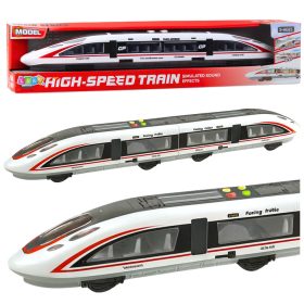 Expressz személyvonat nyitó ajtajai fények hangok